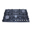 Purity EXEP Built In Gas Hob, 6 Burners, 90 cm, Black - HPT904G - ESTORES