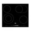 Beko Built-In Electric Hob, 4 Burners, 60 cm, Glass Black - HIC 64503 TX - ESTORES