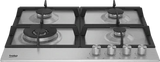 Beko Built-In Gas Hob, 4 Burners, 68 cm, Stainless - HIMW64225SX