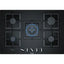 Bosch Built-In Gas Hob, 5 Burners, 75 cm, Black - PPQ7A6B20 - ESTORES