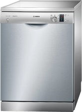 Bosch Digital Dishwasher, 12 Place Settings, 5 Programs, Silver - SMS25AI00V