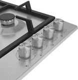Beko Built-In Gas Hob, 4 Burners, 68 cm, Stainless - HIMW64225SX