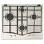 Ariston Built-In Gas Hob, 4 Burners, 60 cm, Stainless Steel - PCN 642 IX/A - ESTORES