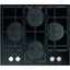 Ariston Built In Gas Hob, 4 Burners, 60 cm, Black - AGS61SBK - ESTORES