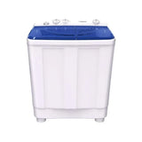 TORNADO Twin Tub Half Automatic Washing Machine , 7 Kg , White And Blue - Twh - Z07Dne - W