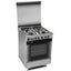 Tecnogas Rostic Gas Cooker, 4 Burners, Silver, 60 cm - 2450/9 - ESTORES