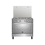 LA GERMANIA Classica Gas Cooker, 5 Burners, 90 cm, Stainless Steel - 9D10GUB1X4AWW - ESTORES