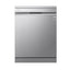 LG Digital Dishwasher With Inverter Technology, 14 Place Settings, 10 Programs, Silver - DFB325HS - ESTORES