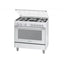Bosch Serie 2 Gas Range Cooker, 5 Gas Burners, 90 cm, White - HSG736227M - ESTORES