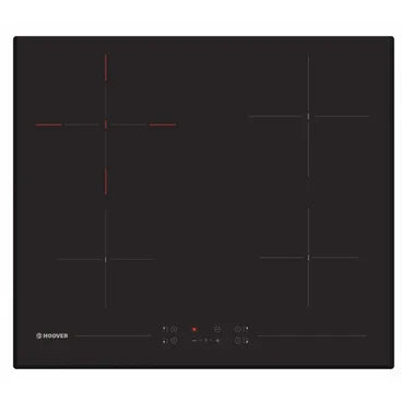 Hoover Built In Electric Hob, 4 Burners, 60 cm, Black - HH64DB3T-EGY - ESTORES