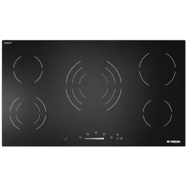 Fresh VCT 90 Built In Electric Hob, 5 Burners, 90 cm, Black - Fresh - ESTORES