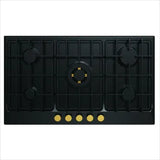 Fresh HAFR90CMBC1/BR Built In Gas Hob, 5 Burners, 90 cm, Black - Fresh -500009845