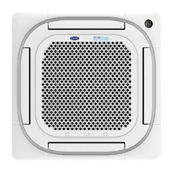 Carrier DECOR Ceiling Air Conditioner With Inverter Technology, Cooling & Heating, 5 HP, White - 53QCDT36DN-708 - ESTORES