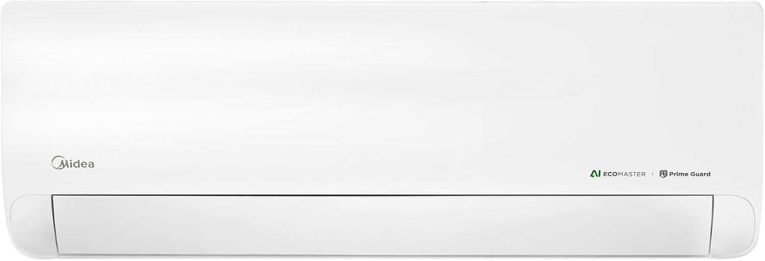 Midea Eco Master Inverter Digital Split Air Conditioner With Plasma Function, 3 HP, Cooling & Heating, White - MSC1T24HR DN F Main image