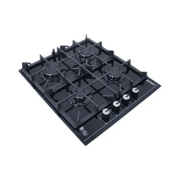Purity EXEP Built In Gas Hob, 4 Burners, 60 cm, Black - HPT602G - ESTORES