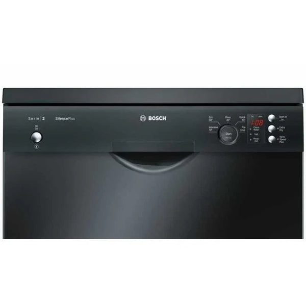 Bosch Digital Dishwasher, 12 Place Settings, 6 Programs, Black - SMS25AB00G - ESTORES