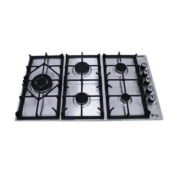Purity EXEP Built In Gas Hob, 5 Burners, 90 cm, Stainless Steel - HPT905S - ESTORES