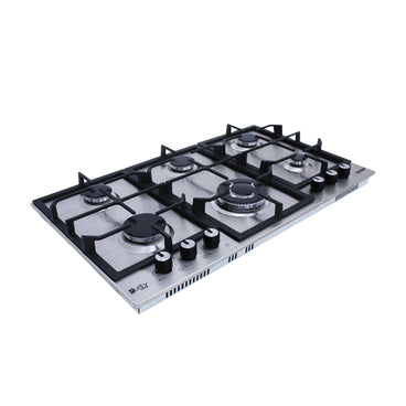 Purity EXEP Built In Gas Hob, 6 Burners, 90 cm, Stainless Steel - HPT902S