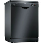 Bosch Digital Dishwasher, 12 Place Settings, 5 Programs, Black - SMS25AB00G - ESTORES