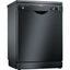 Bosch Digital Dishwasher, 12 Place Settings, 5 Programs, Black - SMS25AB00G - ESTORES