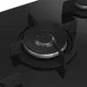 Beko bPRO 500 Built In Gas Hob, 5 Burners, 75 cm, Black - HILW 75222 S - ESTORES
