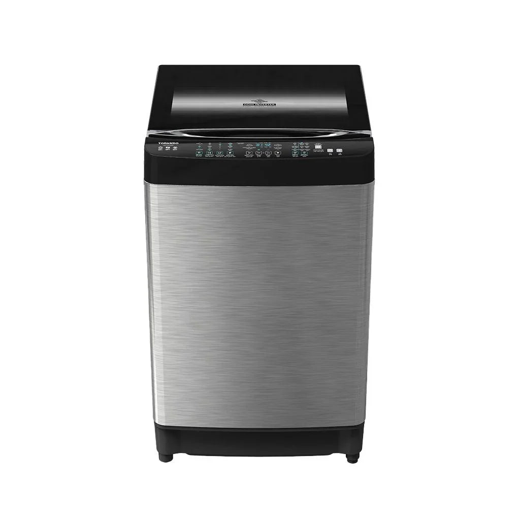 Tornado Washing Machine 17 KG Silver and Black - TWT-TLD17RSC - ESTORES