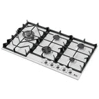Purity Built In Gas Hob, 5 Burners, 90 cm, Stainless Steel - HPT908S - ESTORES
