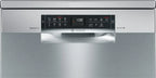 Bosch Serie 6 Digital Dishwasher, 13 Place Settings, 8 Programs, Silver - SMS68MI09E - ESTORES