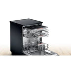 Bosch Digital Dishwasher, 13 Place Settings, 6 Programs, Black - SMS46NB01B - ESTORES