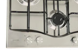 Ariston Built-In Gas Hob, 4 Burners, 60 cm, Stainless Steel - PCN 642 IX/A