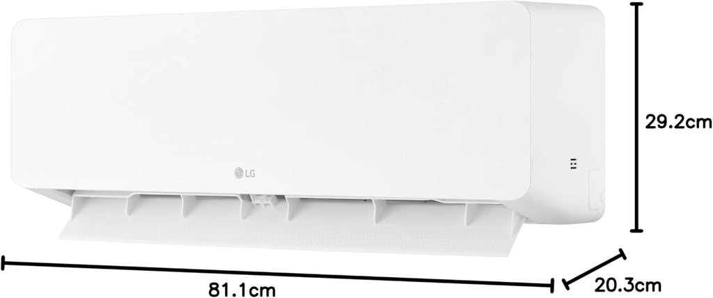 LG HERO On/Off Air Conditioner 1.5 HP Cooling Only, White - S4-C12RZACA
