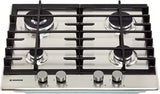 Hoover Built In Gas Hob, 4 Burners, 60 cm, Stainless Steel - HHG6BRMX