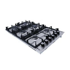 Purity EXEP Built In Gas Hob, 6 Burners, 90 cm, Stainless Steel - HPT903S - ESTORES