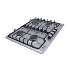 urity EXEP Built In Gas Hob, 4 Burners, 60 cm, Stainless Steel - HPT604S - ESTORES