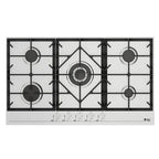 Purity Built In Gas Hob, 5 Burners, 90 cm, Stainless Steel - HPT906S - ESTORES