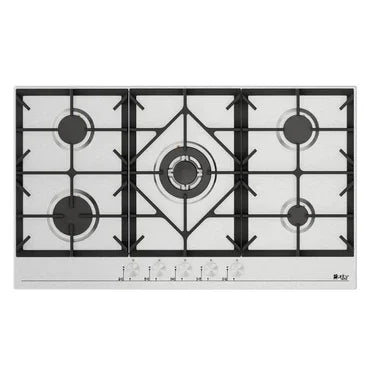 Purity Built In Gas Hob, 5 Burners, 90 cm, Stainless Steel - HPT906S - ESTORES Main image