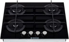 HOOVER Built-In Gas Hob, 4 Burners, 60 cm, Black Glass - HGV64SMTCGB - ESTORES
