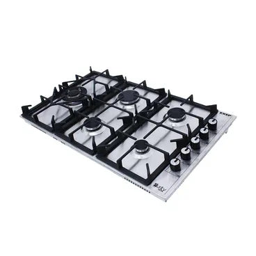 Purity EXEP Built In Gas Hob, 5 Burners, 90 cm, Stainless Steel - HPT905S - ESTORES