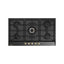 Fresh Rustic90/BR Built In Gas Hob, 5 Burners, 90 cm, Black - Fresh-50009613 - ESTORES