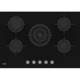 BEKO Built-In Gas Hob, 75 cm, Crystal, 4 Burners 1 Wok - HILW 75222 S