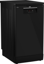 Beko b300 Digital Dishwasher With Inverter Technology, 10 Place Settings, 5 Programs, Black - BDFS15020B - ESTORES