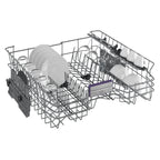 Beko Digital Dishwasher With Inverter Technology, 15 Place Settings, 6 Programs, Silver - BDFN36531XC - ESTORES