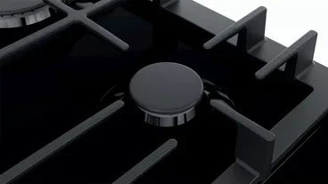 Bosch Series 6 Built In Gas Hob, 4 Burners, 60 cm, Black - PCP6A6B90 - ESTORES