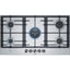 Bosch Series 6 Built-In Gas Hob, 5 Burners, 90 cm, Stainless steel - PCR9A5B90 - ESTORES