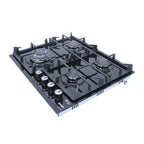 Purity EXEP Built In Gas Hob, 4 Burners, 60 cm, Black - HPT603G - ESTORES