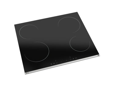 Purity Built In Electric Hob, 4 Burners, 60 cm, Black - MS261