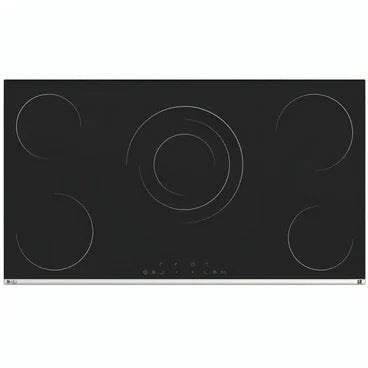 Purity Built In Electric Hob, 5 Burners, 90 cm, Black - MS293 - ESTORES