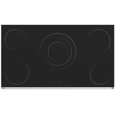 Purity HPREE Built In Electric Hob, 5 Burners, 90 cm, Black - V9050 - ESTORES Main image
