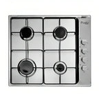 Purity Built In Gas Hob, 4 Burners, 60 cm, Stainless Steel - P601X - ESTORES