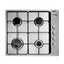 Purity Built In Gas Hob, 4 Burners, 60 cm, Stainless Steel - P601X - ESTORES